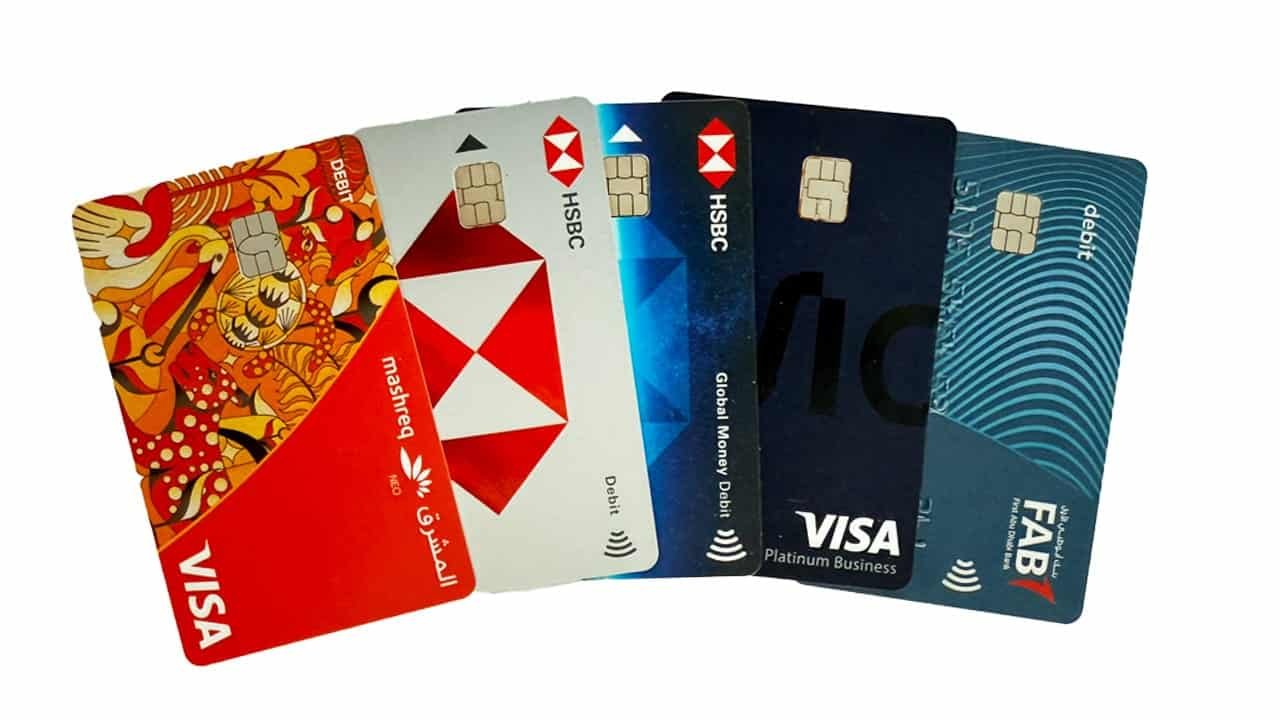 Debit cards from Dubai banks